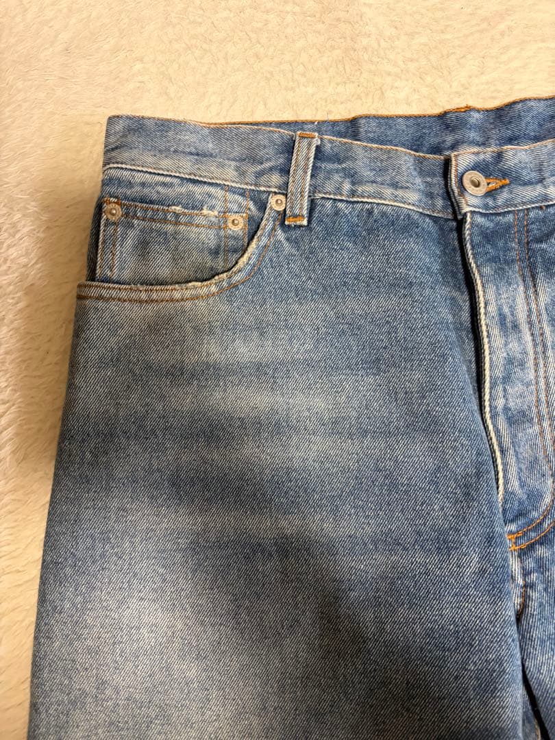 HERON PRESTON ペインターデニム　ワイドデニム