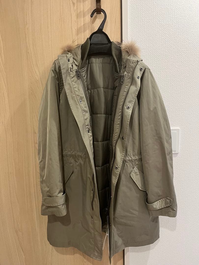 BEAMS LIGHTS 4wayモッズコート　オリーブ