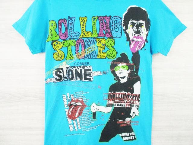ローリングストーンズ＜2005ツアー Tシャツ＞バンドT　S●M140c