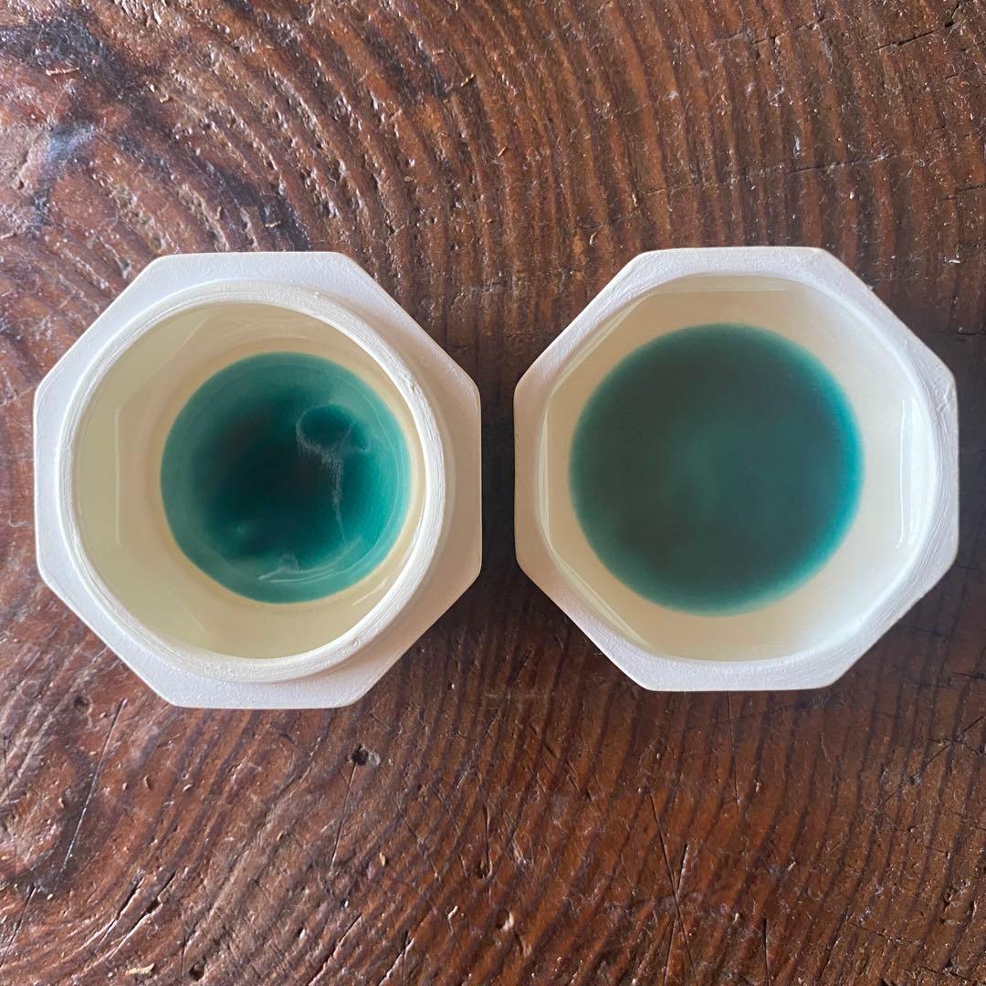 九谷焼 香合 八角馬嶋田 寿楽（ジュラク）