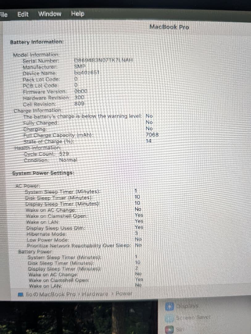 MacBook Pro 2019 16インチ i9 32GB/1TB US