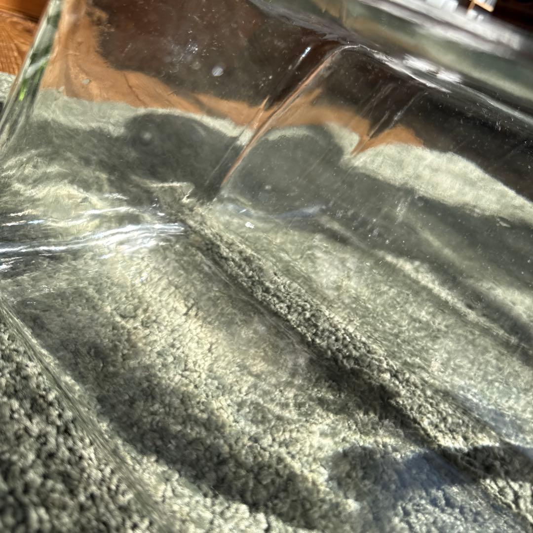 開閉蓋　駄菓子瓶ガラス　菓子屋古硝子　古道具和硝子2個　昭和レトロアンティーク