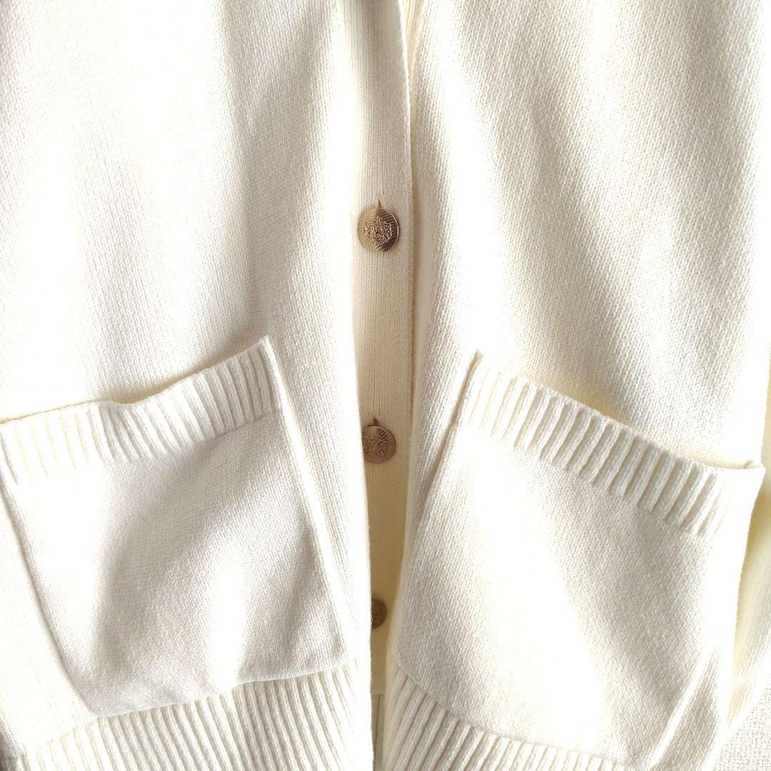 タグ付き新品未使用 23区 SLOW　アイボリー ニット コットン