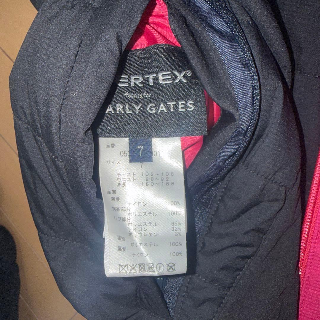 パーリーゲイツ　リバーシブル　ダウンジャケット　XL サイズ7 ダウンベスト