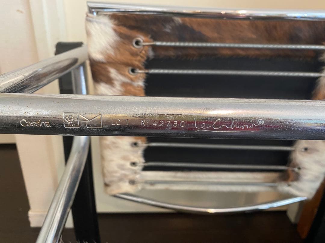 Cassinas カッシーナLC1コルビィジェスリングチェア刻印あり