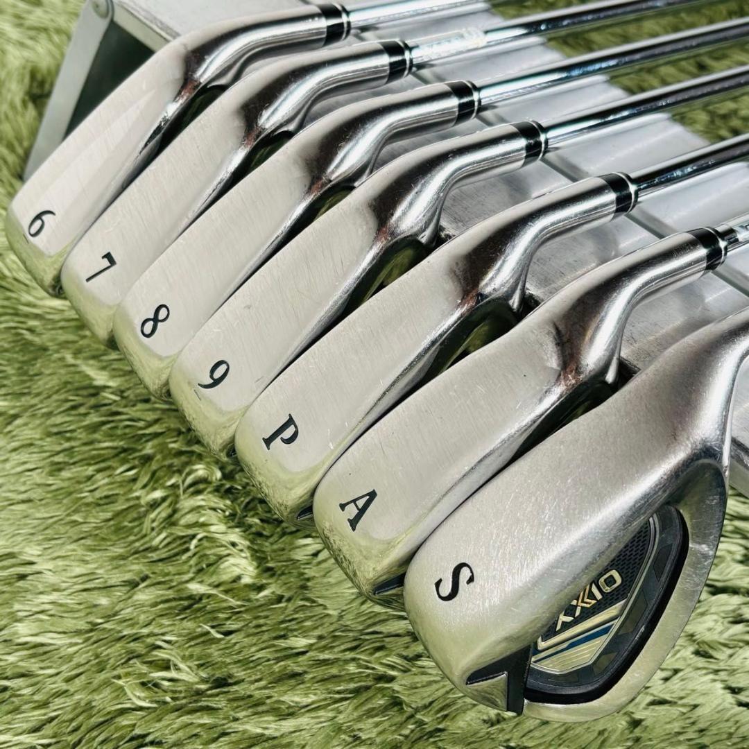 ゼクシオ 12代目 スチールシャフト アイアン7本セット メンズゴルフ 初心者