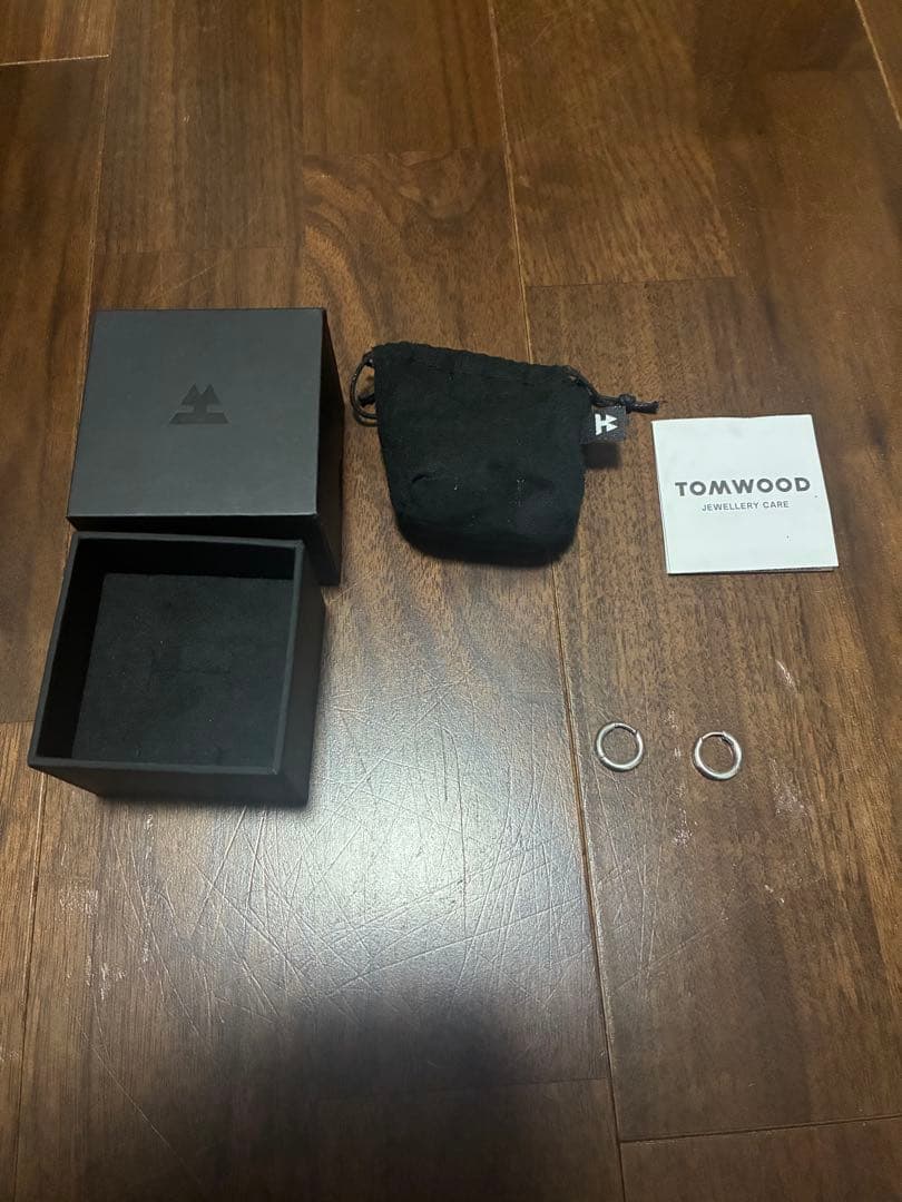 TOMWOOD シルバーピアス　スモール