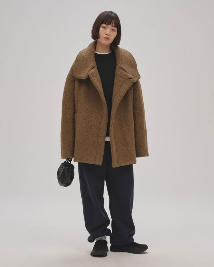 最終TODAYFUL Standcollar Boucle Jacket