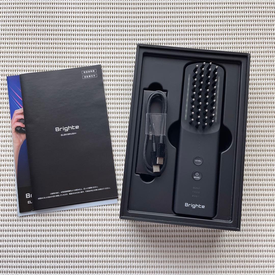 Brighte エレキブラシプラス ブラシ型美顔器 BRT-FSB180