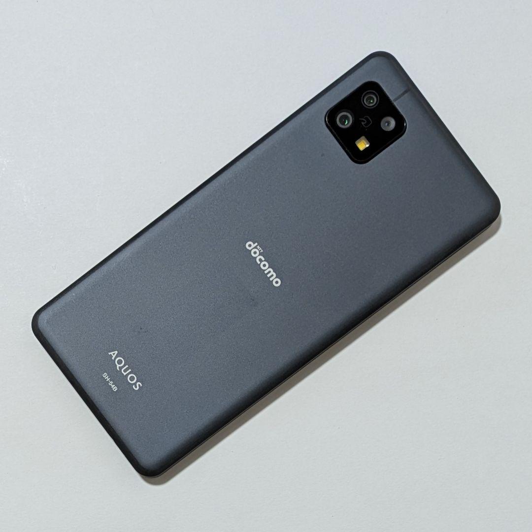 【概ね美品】AQUOS sense6 SH-54B 黒 ドコモ SIMフリー