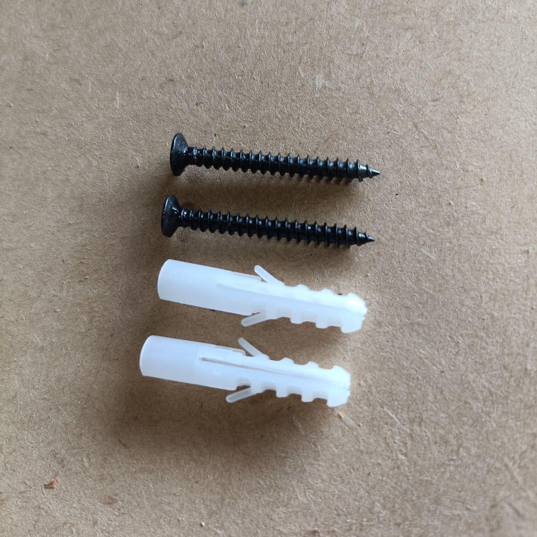 【杉無垢材のCDウォールラック】　6枚用2本セット　収納　棚　インテリア