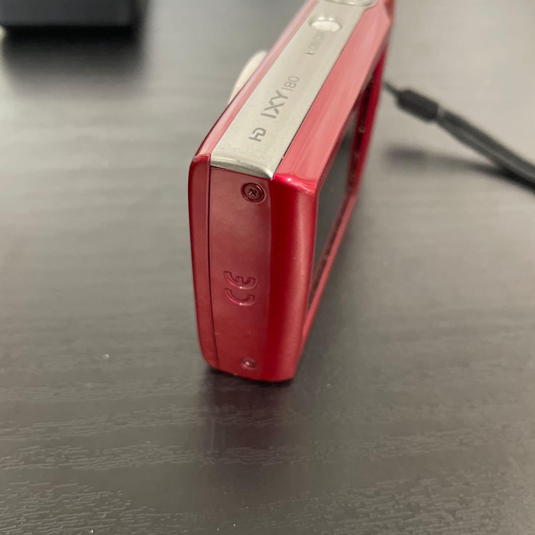 Canon IXY 180 レッド コンパクトデジタルカメラ