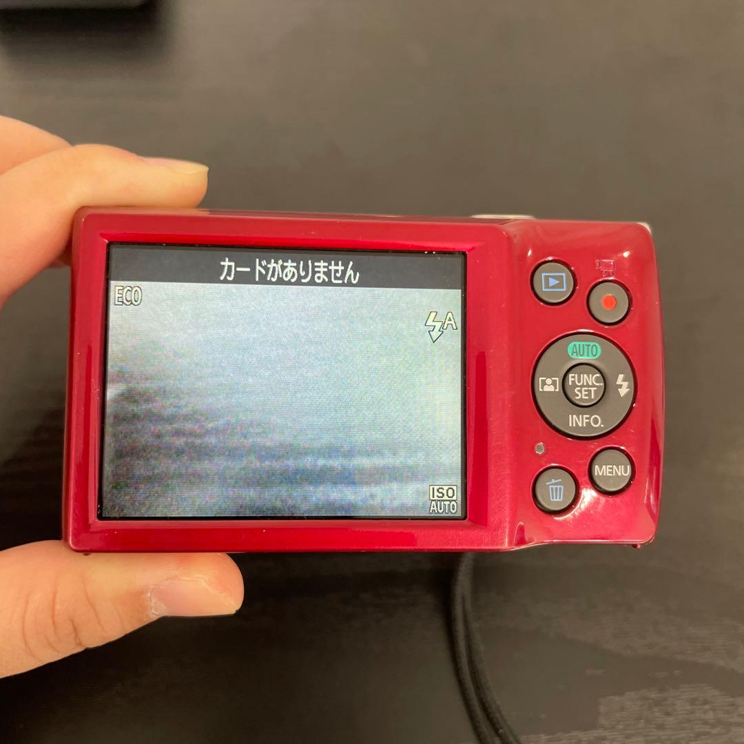 Canon IXY 180 レッド コンパクトデジタルカメラ