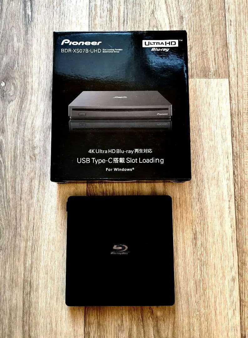 外付けハードディスク・ドライブ Pioneer BDR-XS07B-UHD