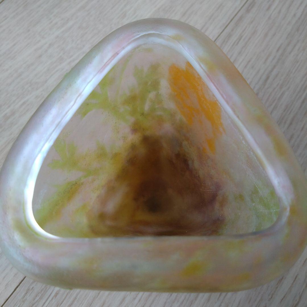 n*1様 ドーム　ヒナゲシ文花器 花器 箱付き　アールヌーボー　ドーム兄弟