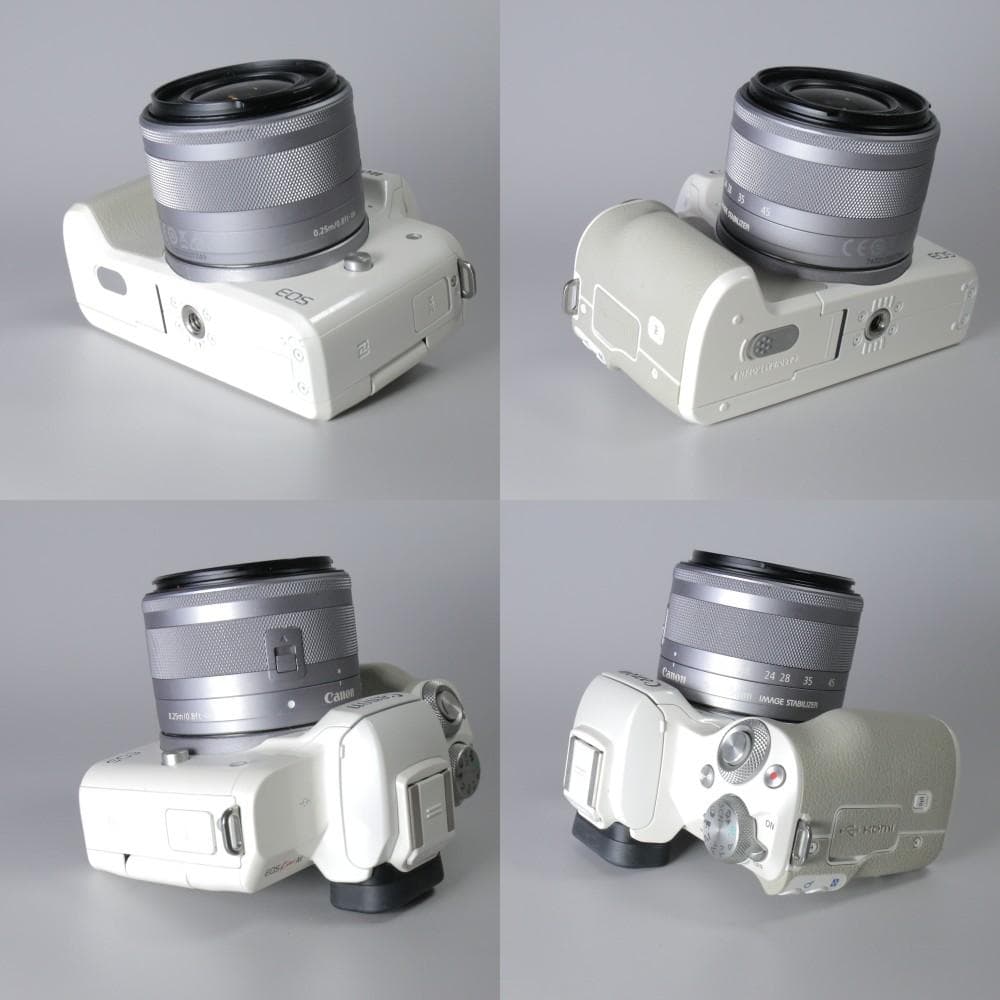 ☆良品☆☆完全動作　キヤノン EOS kiss M ホワイト　＃230