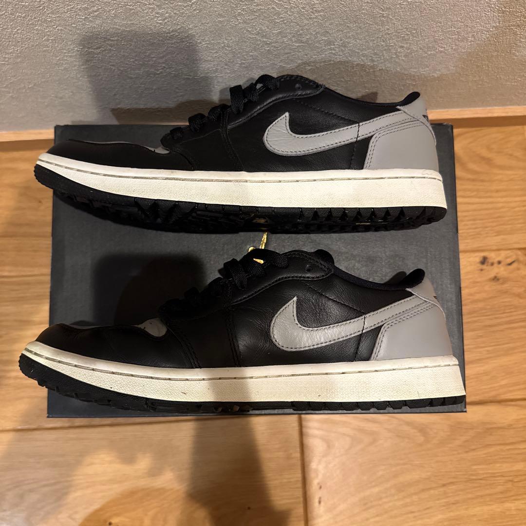 Air Jordan 1 low g ゴルフ　シャドウ　ミディアムグレー