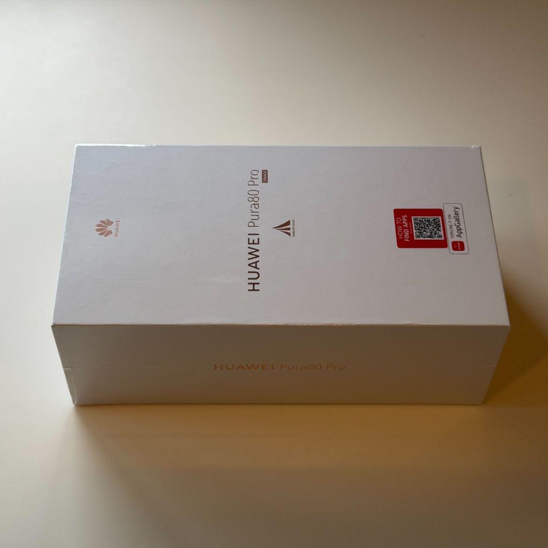 【グローバル】HUAWEI Pura 80 Pro｜12/512 ホワイト｜新品