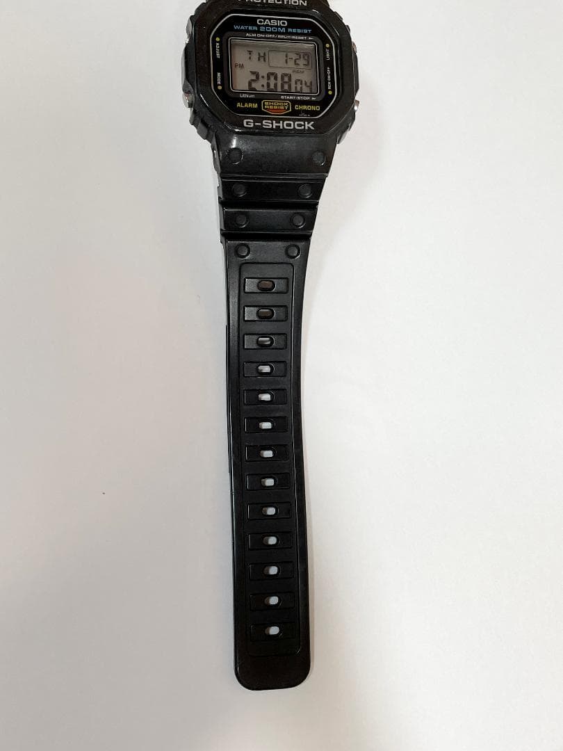 ★G-SHOCK DW-5600C-1V 901 スピード 海外 グリーン電球