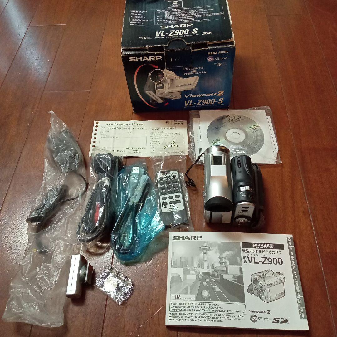新品　 SHARP 液晶デジタルビデオカメラ VL-Z900