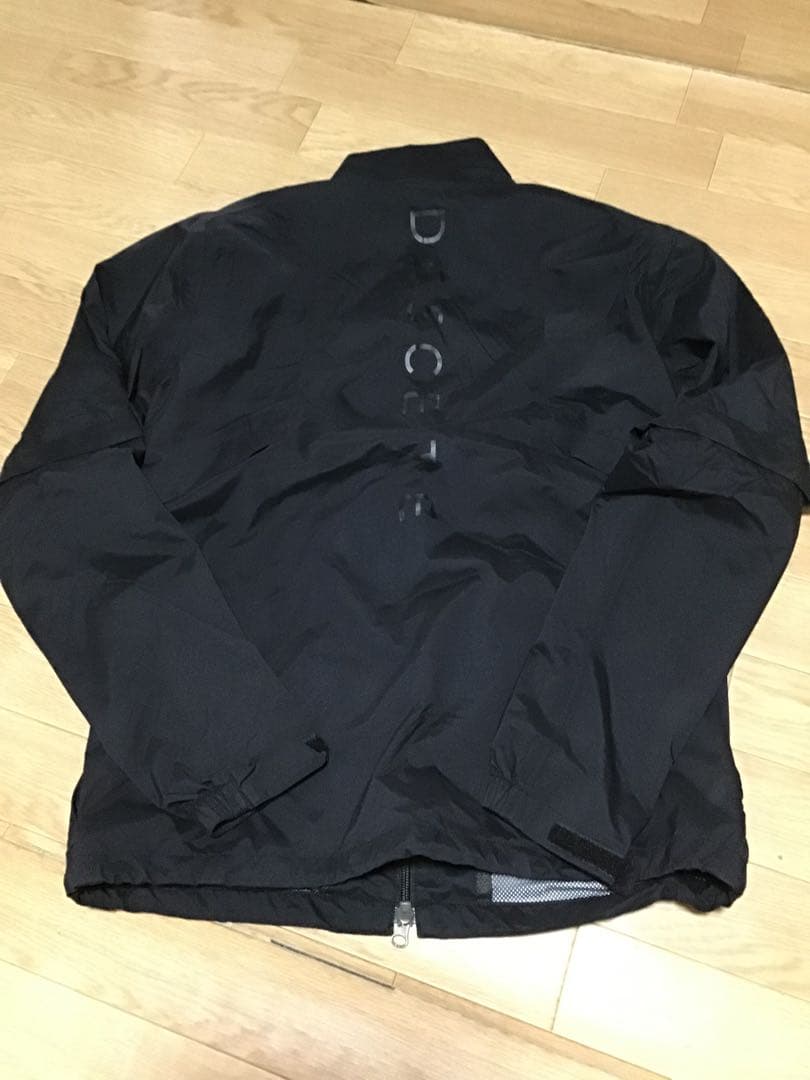 【DESCENTE GOLF/デサント】ナイロンセットアップ/M★黒★メンズ