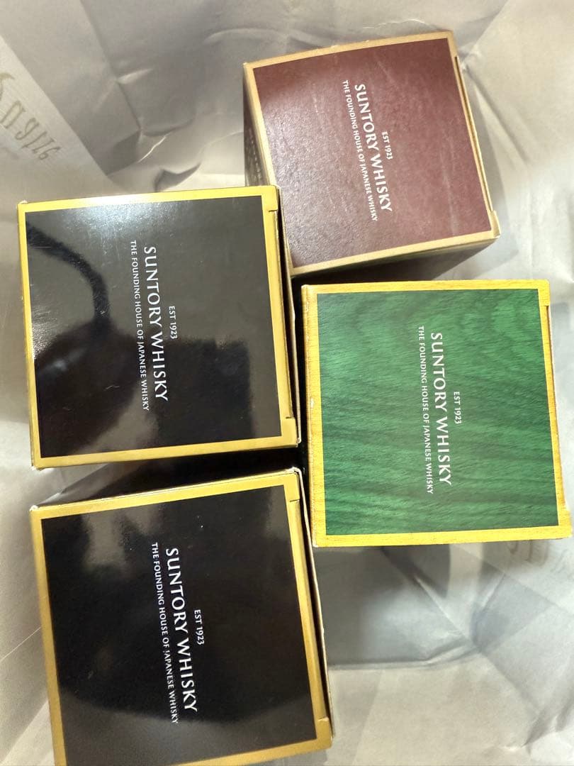 ■ 山崎18年✖️2　響21 ✖️1白州18 ✖️1