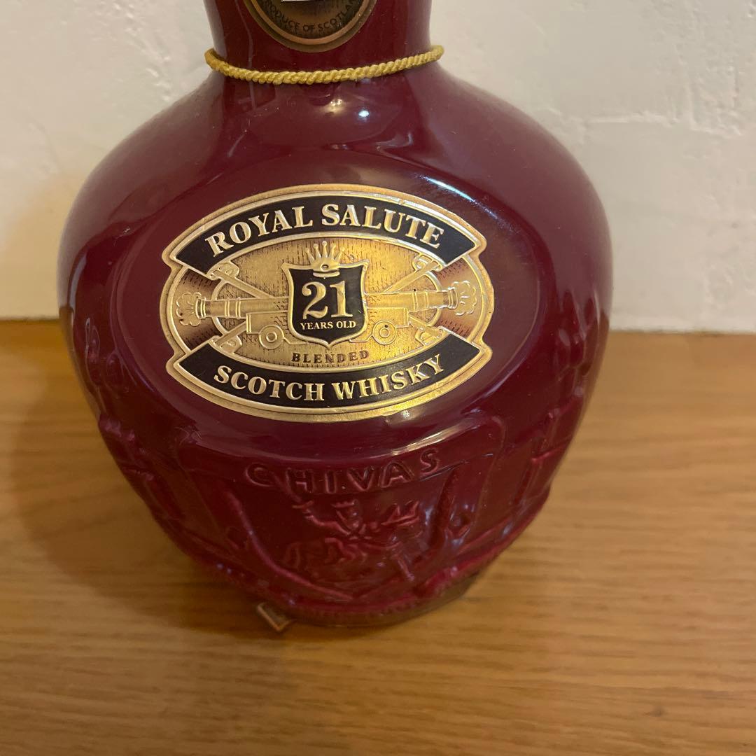  Salute 21年 スコッチウイスキー　古酒　ロイヤルサルート　酒
