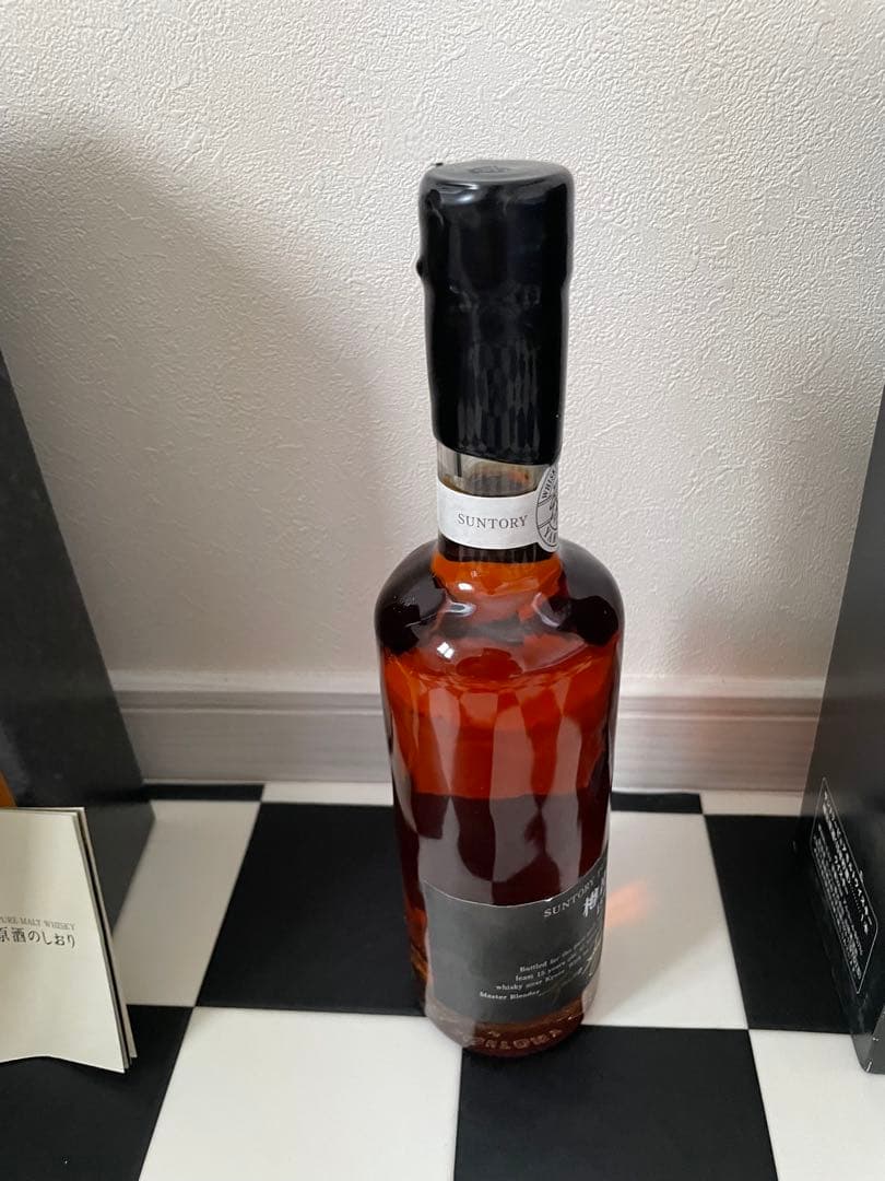 即日発送　未開栓　サントリーピュアモルトウイスキー 樽出原酒　15年貯蔵