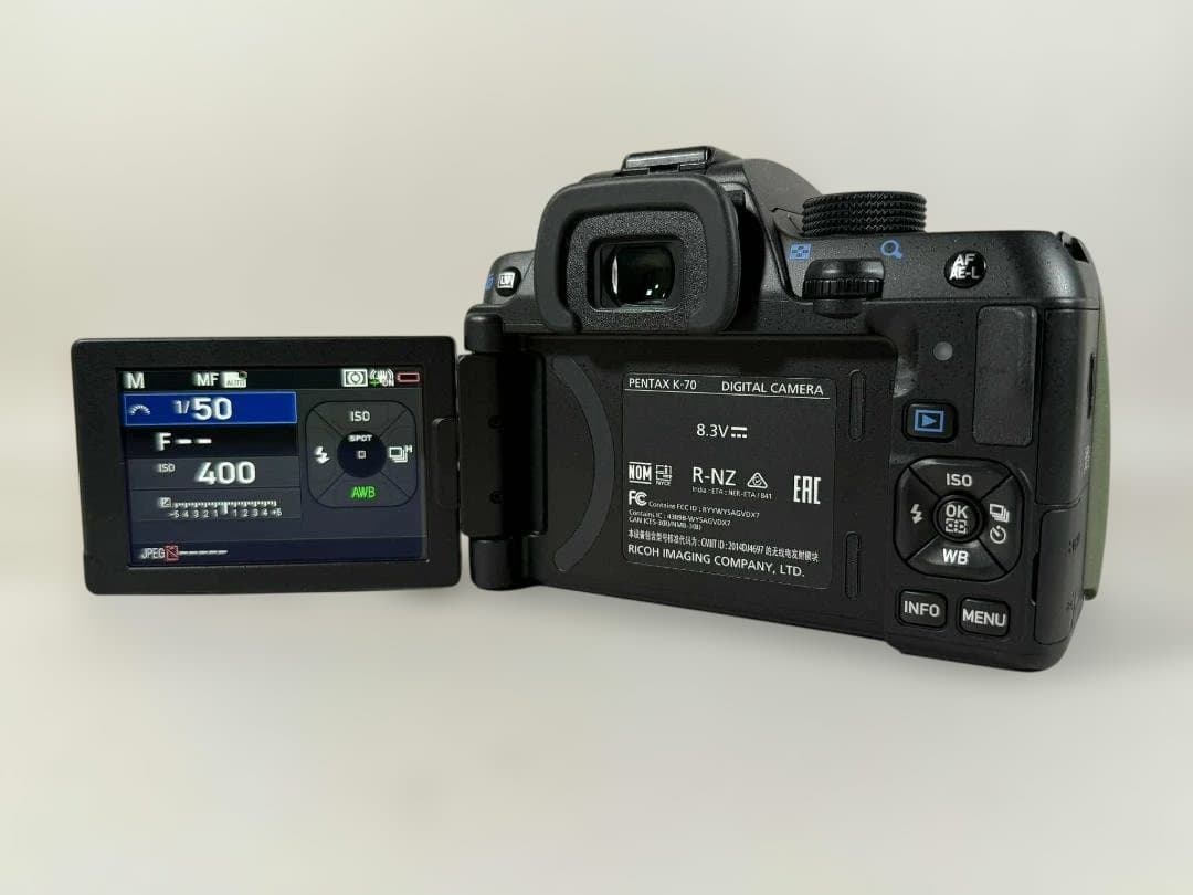 【極美品】PENTAX K-70 アイビー CLUB HOUSEモデル グリーン