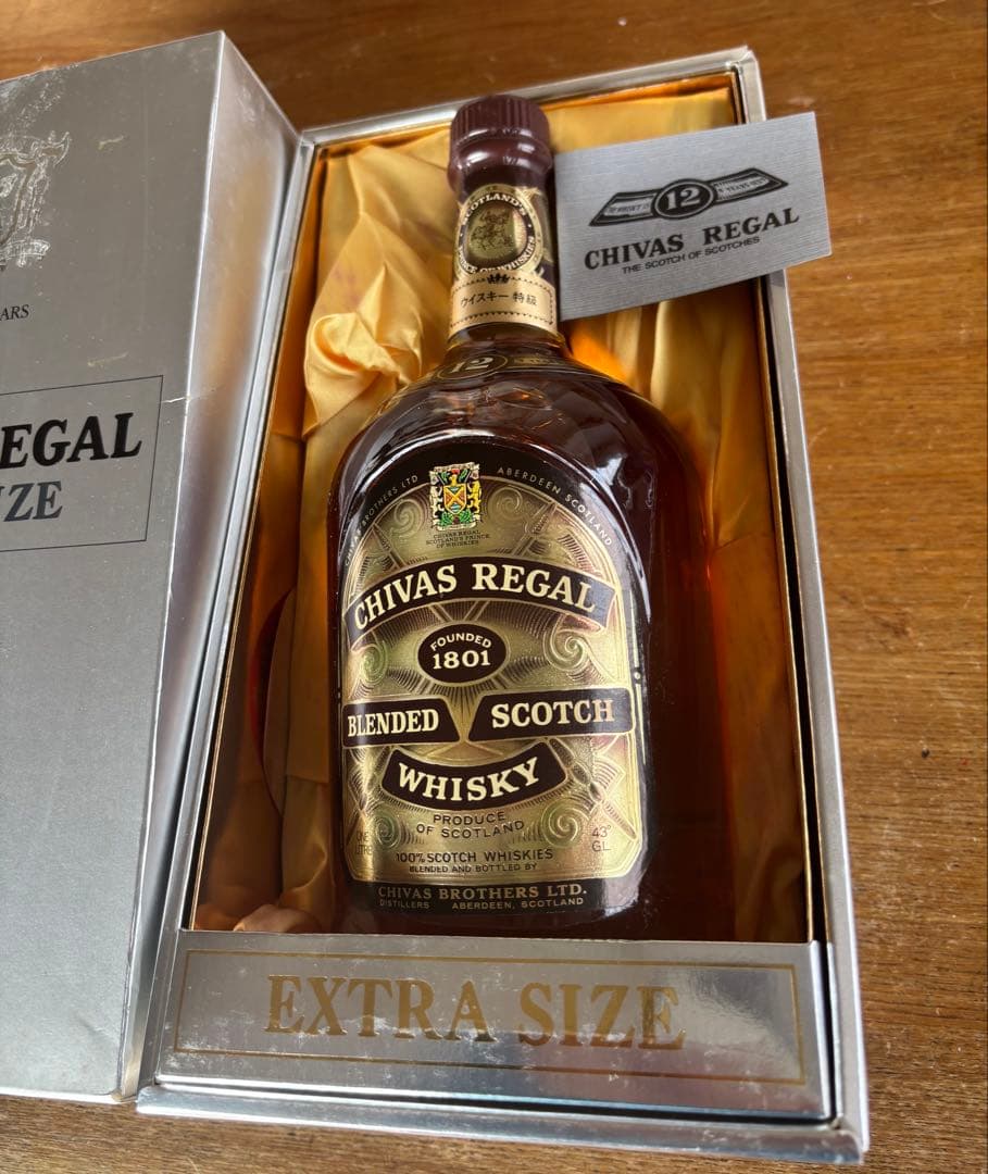 【希少・ビンテージ】シーバスリーガル12年 エクストラサイズ 1000ml