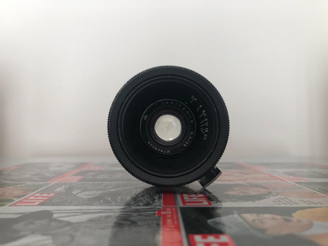 Jupiter-12 35mm F2.8 M42マウントにカスタマイズ