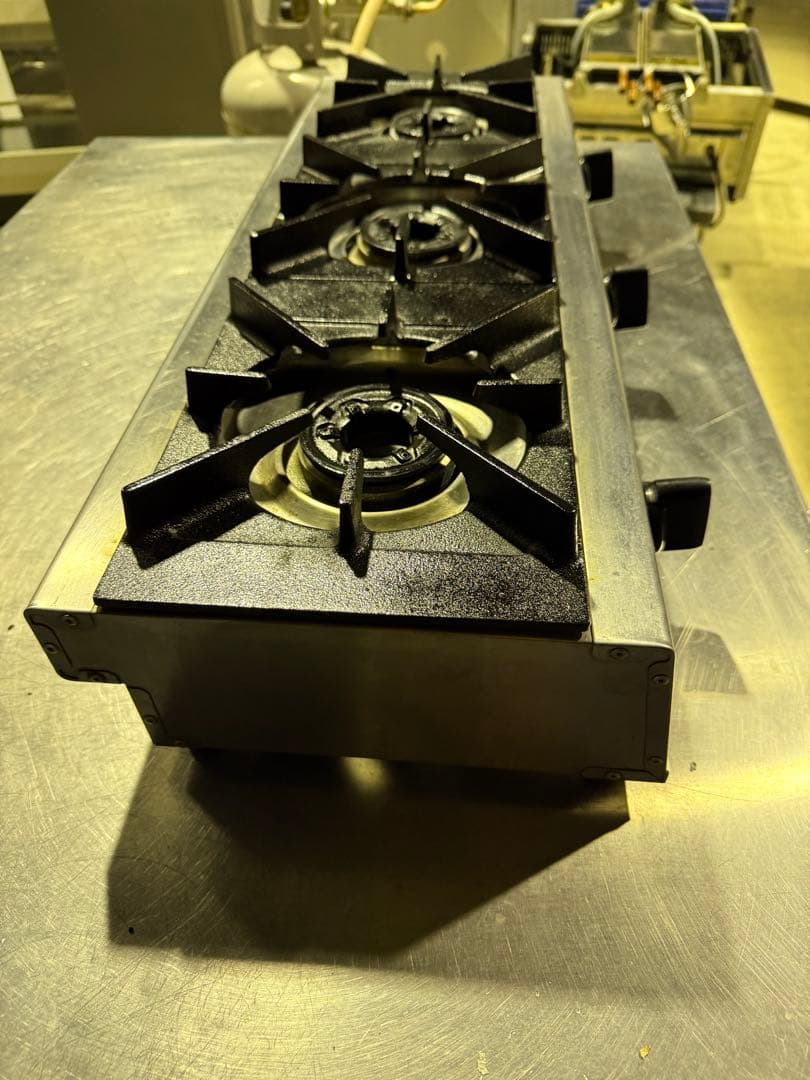 RSB-306 卓上3口コンロ プロパンガス