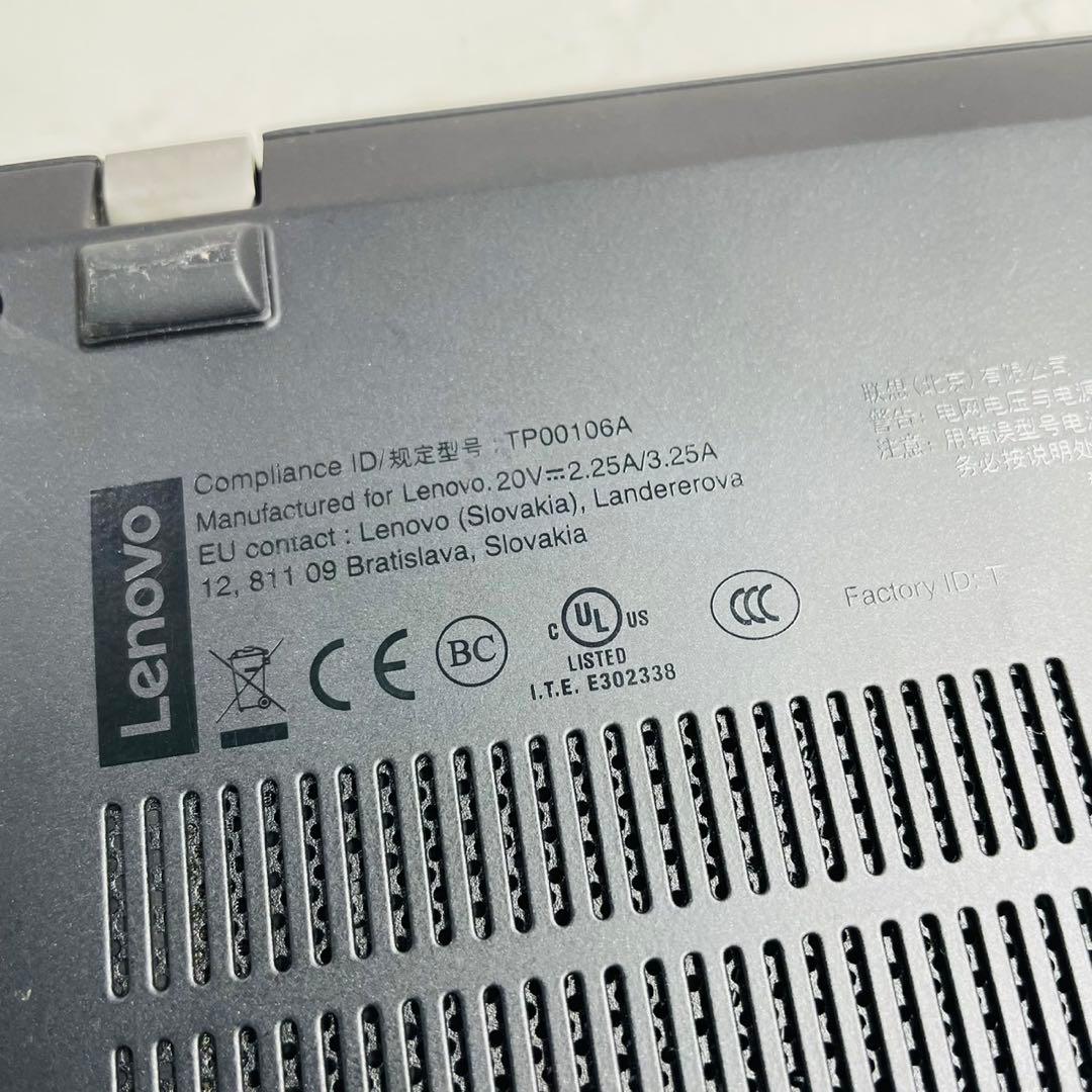 Lenovo core i3 8145U 8GB 256GB 動作◯