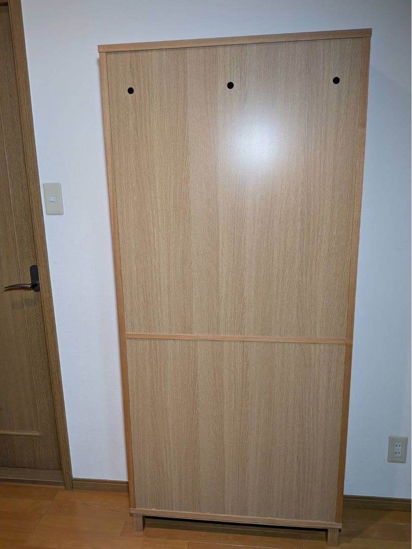 ■送料込■無印良品 MUJI 木製シェルフミドルタイプ 本棚廃盤