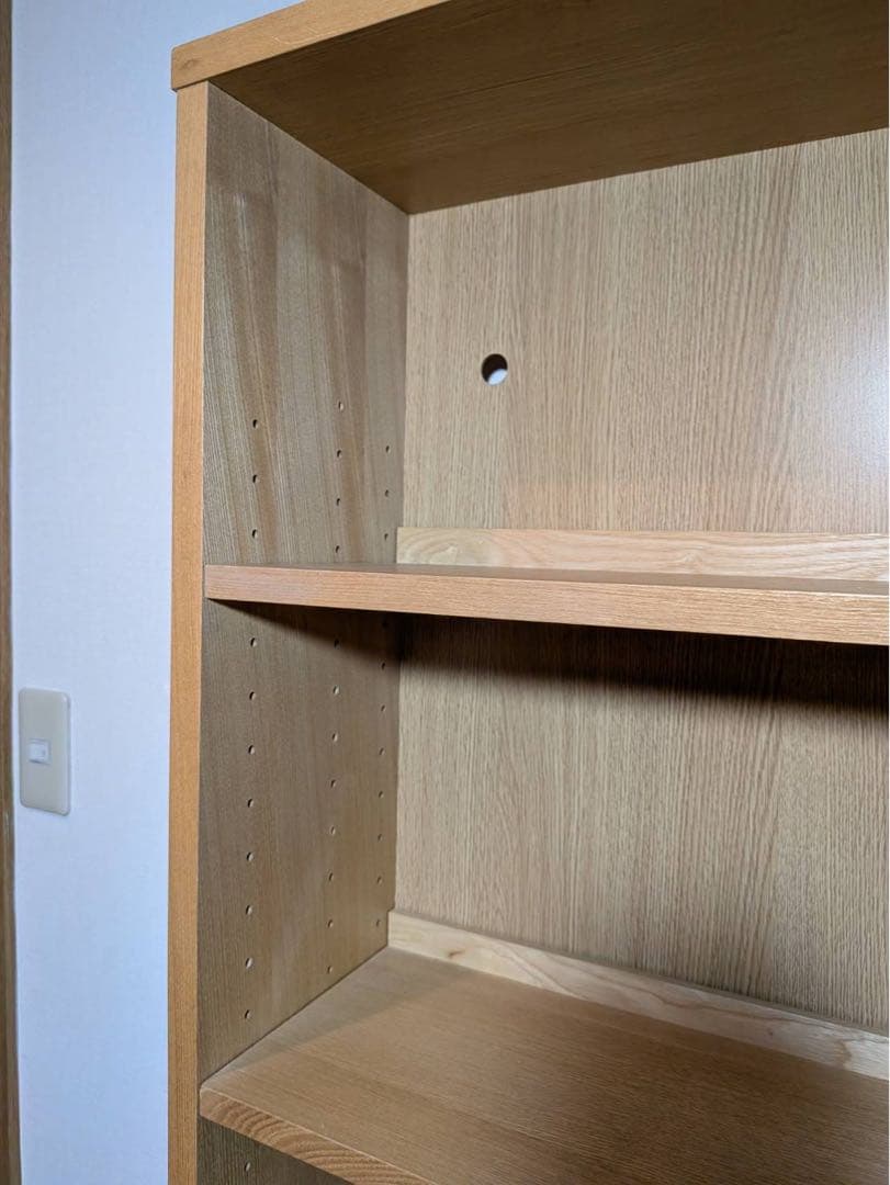 ■送料込■無印良品 MUJI 木製シェルフミドルタイプ 本棚廃盤