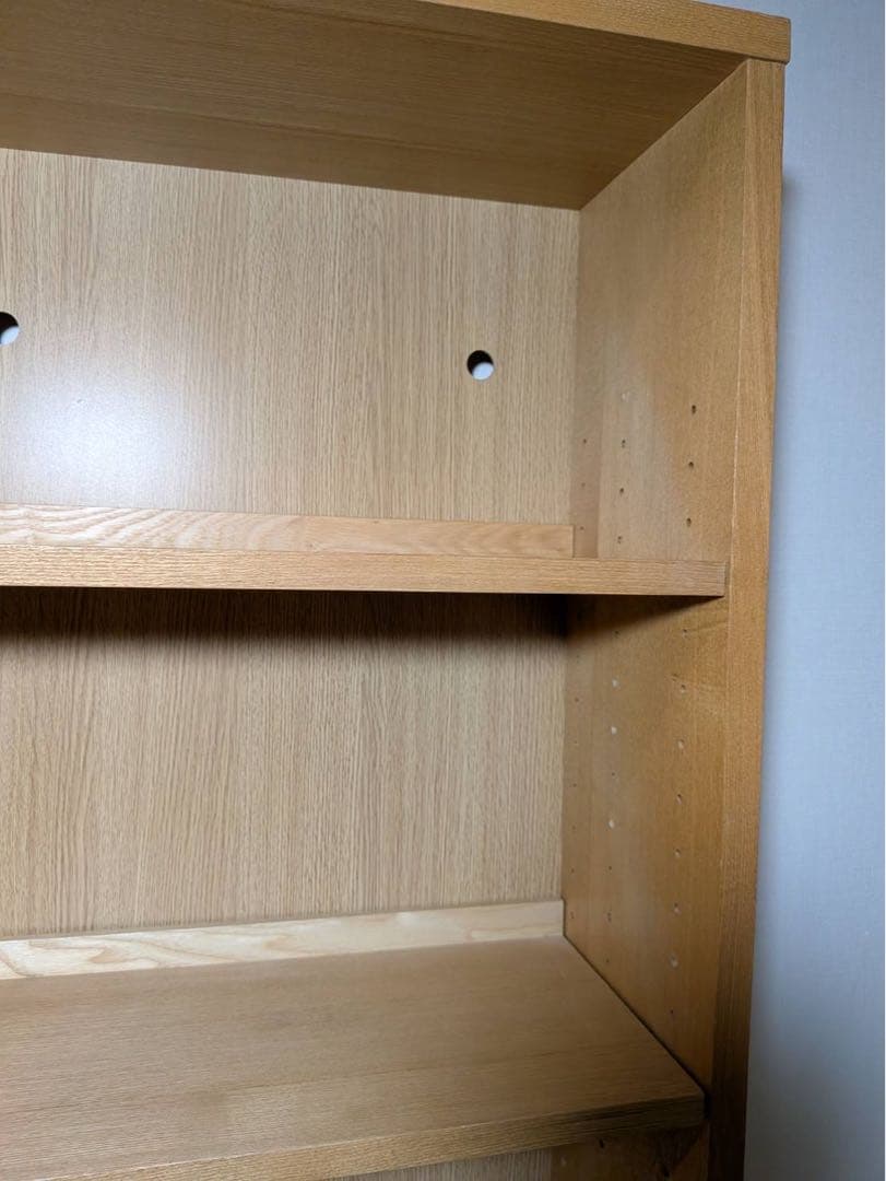 ■送料込■無印良品 MUJI 木製シェルフミドルタイプ 本棚廃盤