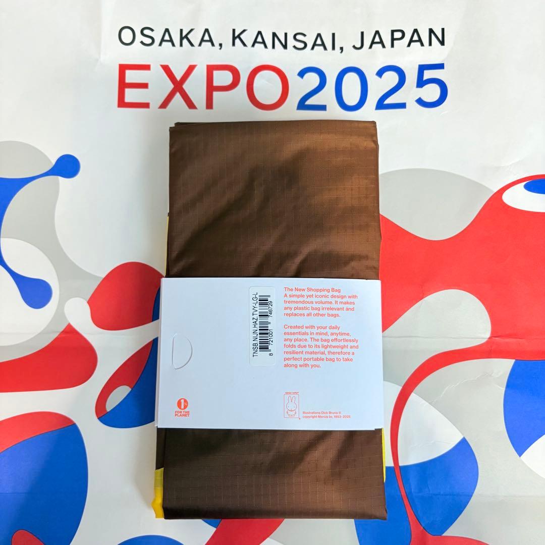 大阪関西万博　ミッフィー　SUSAN BIJL スーザンベル エコバッグ　L