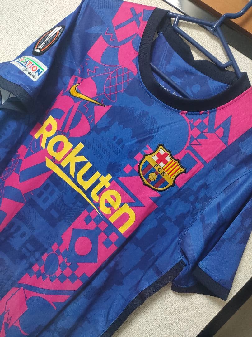 #10アンス・ファティ 21/22FCバルセロナ ホームユニフォーム