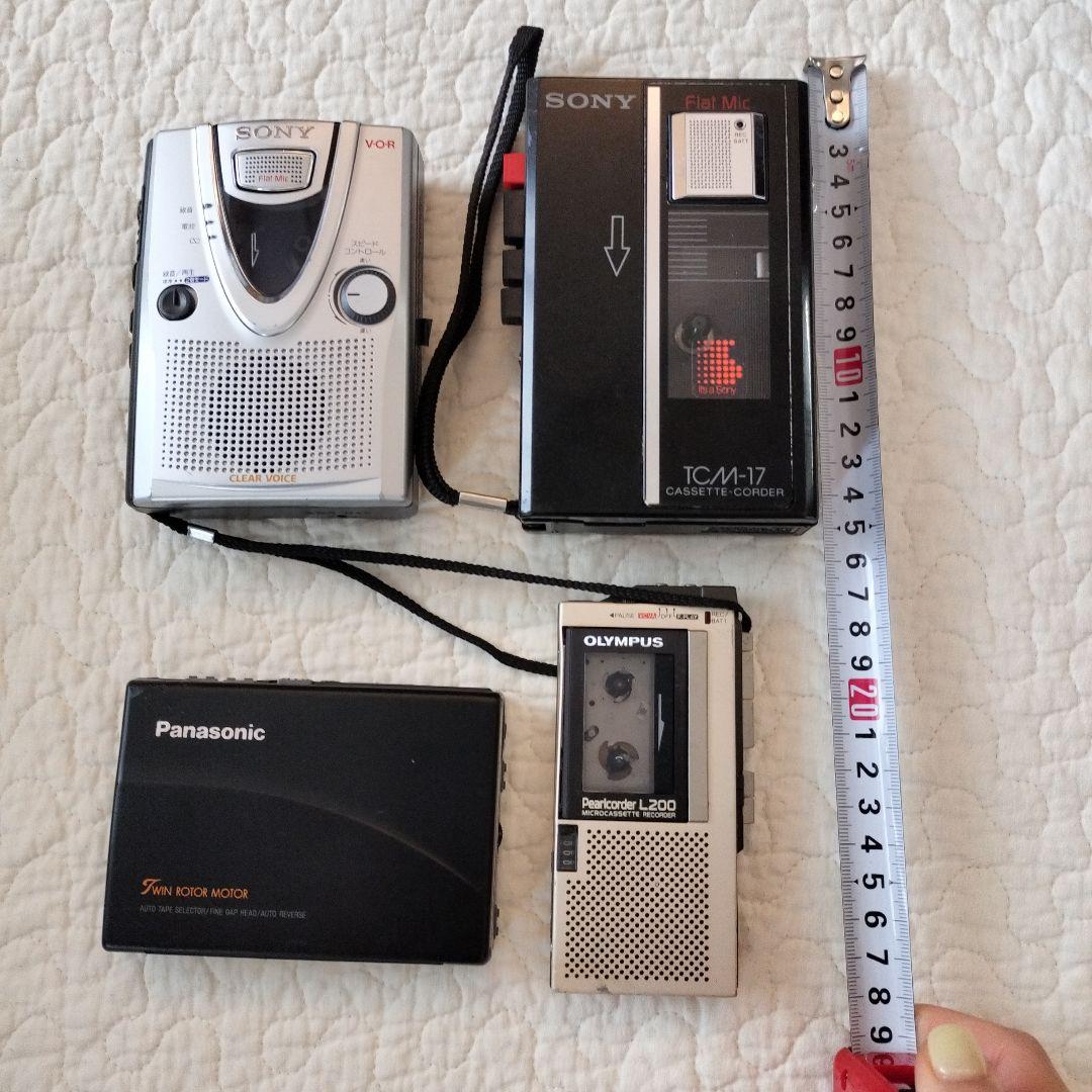 【まとめ売り】ポータブル　カセットプレイヤー　6台