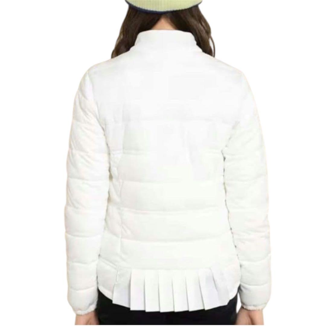 極美品 キャロウェイ 撥水 防風 スターストレッチフルジップ中綿ブルゾン