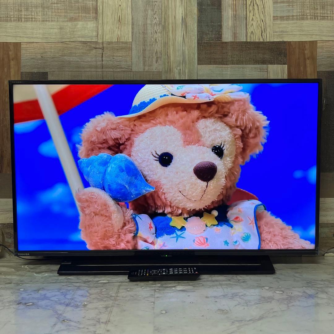 即日受渡❣️全国送料込東芝REGZA40型 液晶テレビ Wチューナー裏番組録画可