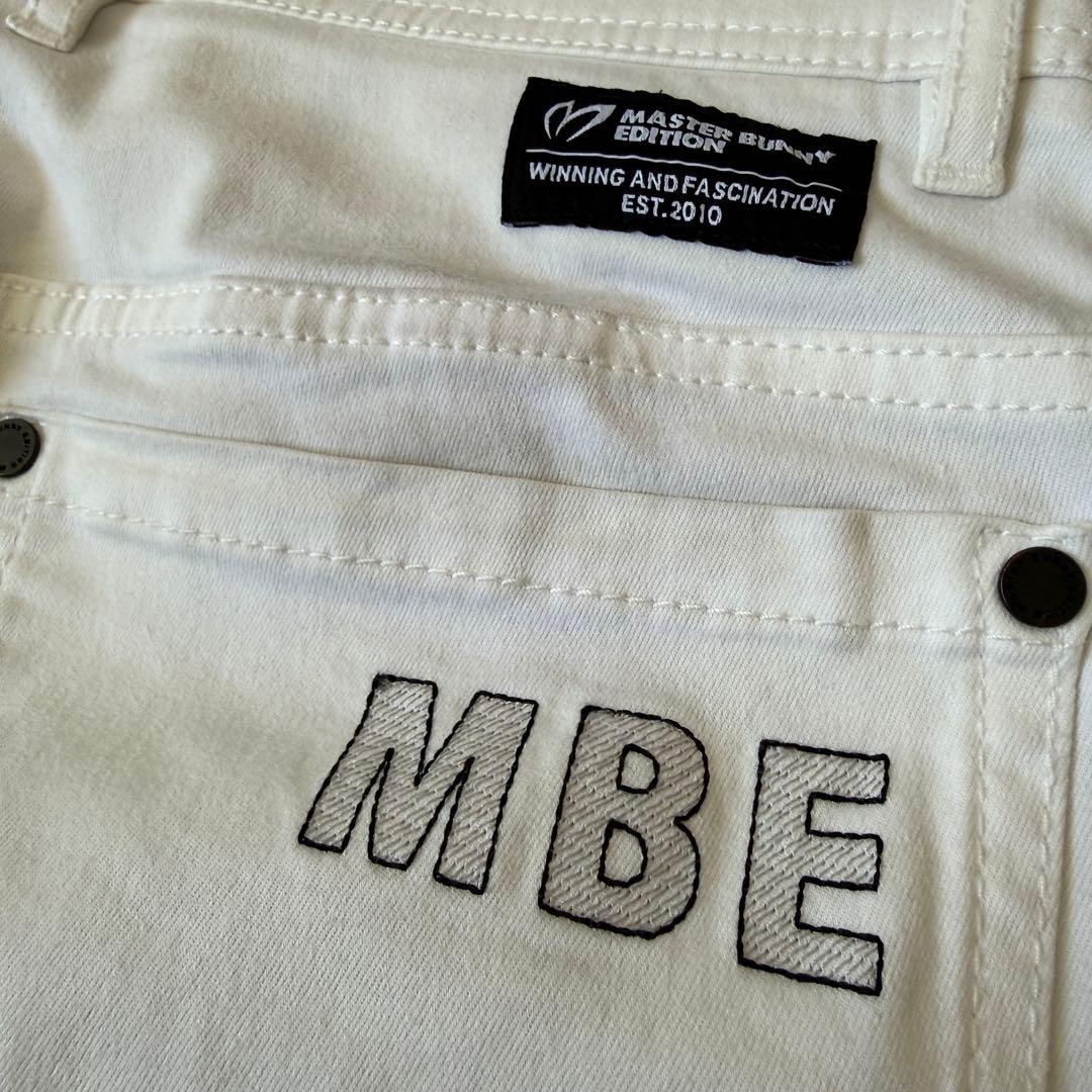 マスターバニー　パンツ　白　S〜M相当　コットン素材　ホワイト　黒　ゴルフ　3
