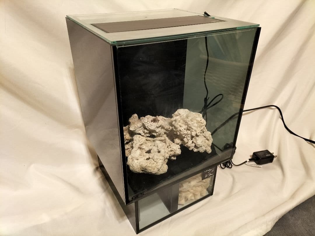 小型　オーバーフロー水槽　水槽　セット　海水魚　淡水魚　ガラス