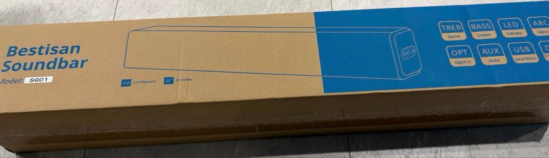 サウンドバー テレビ用スピーカー PC用Bluetooth スマホ適用 ブラック