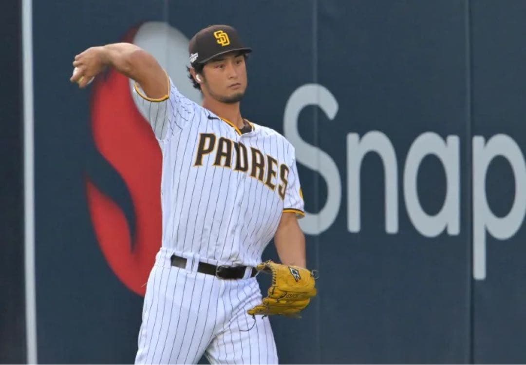 【正規品】ダルビッシュ MLB 公式リミテッドプレイヤージャージ M