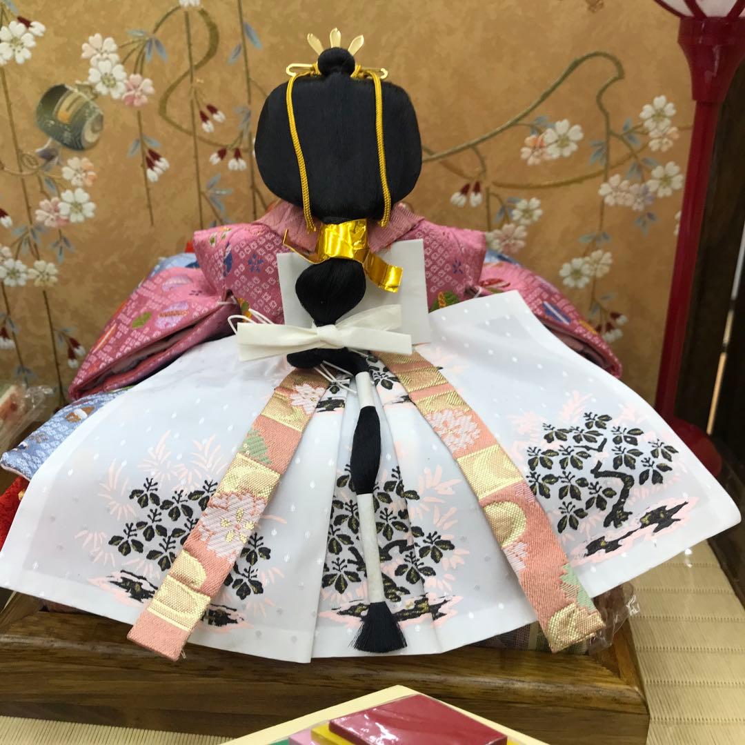 更に大幅値下げ！東玉十二単衣本仕立三段飾り雛人形