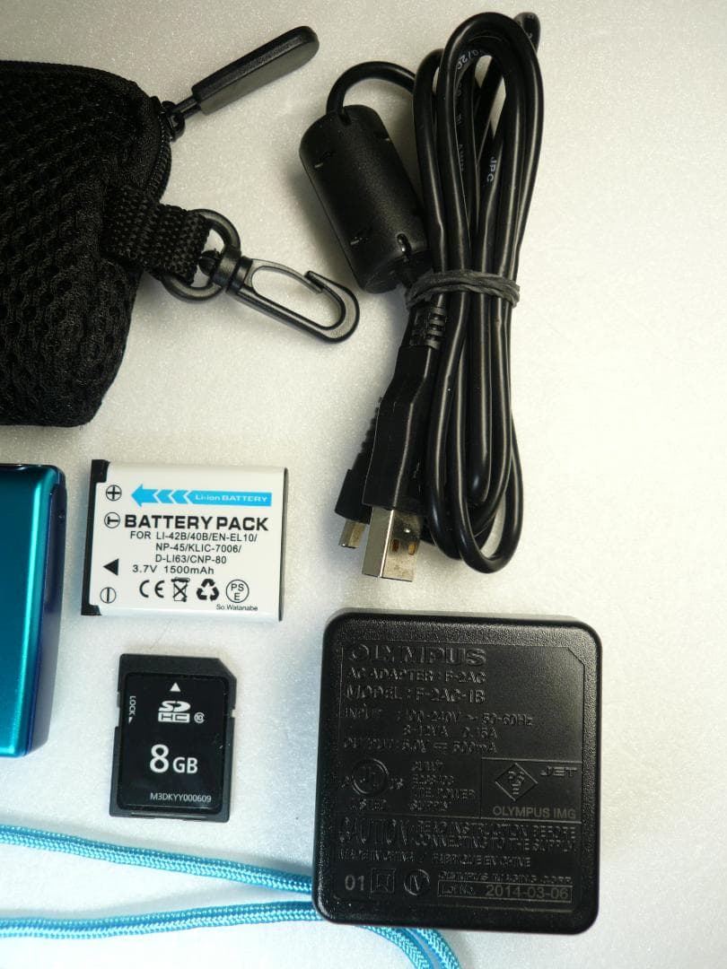 OLYMPUS FE-5050❤️新品バッテリー⭕️実働品★5倍★1400万画素