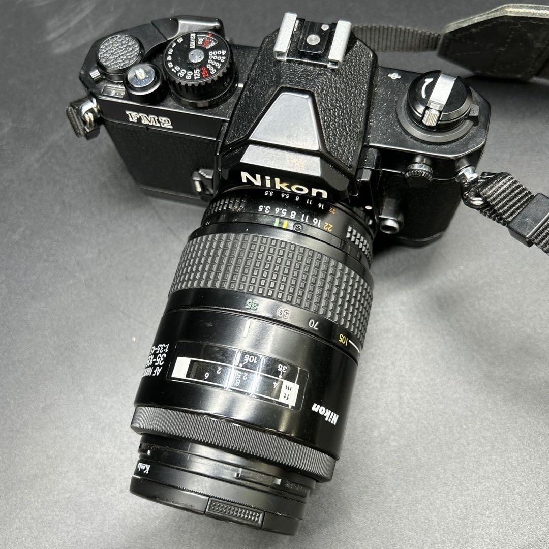 Nikon FM2 ブラック ＋ AF Nikkor 35-105mm