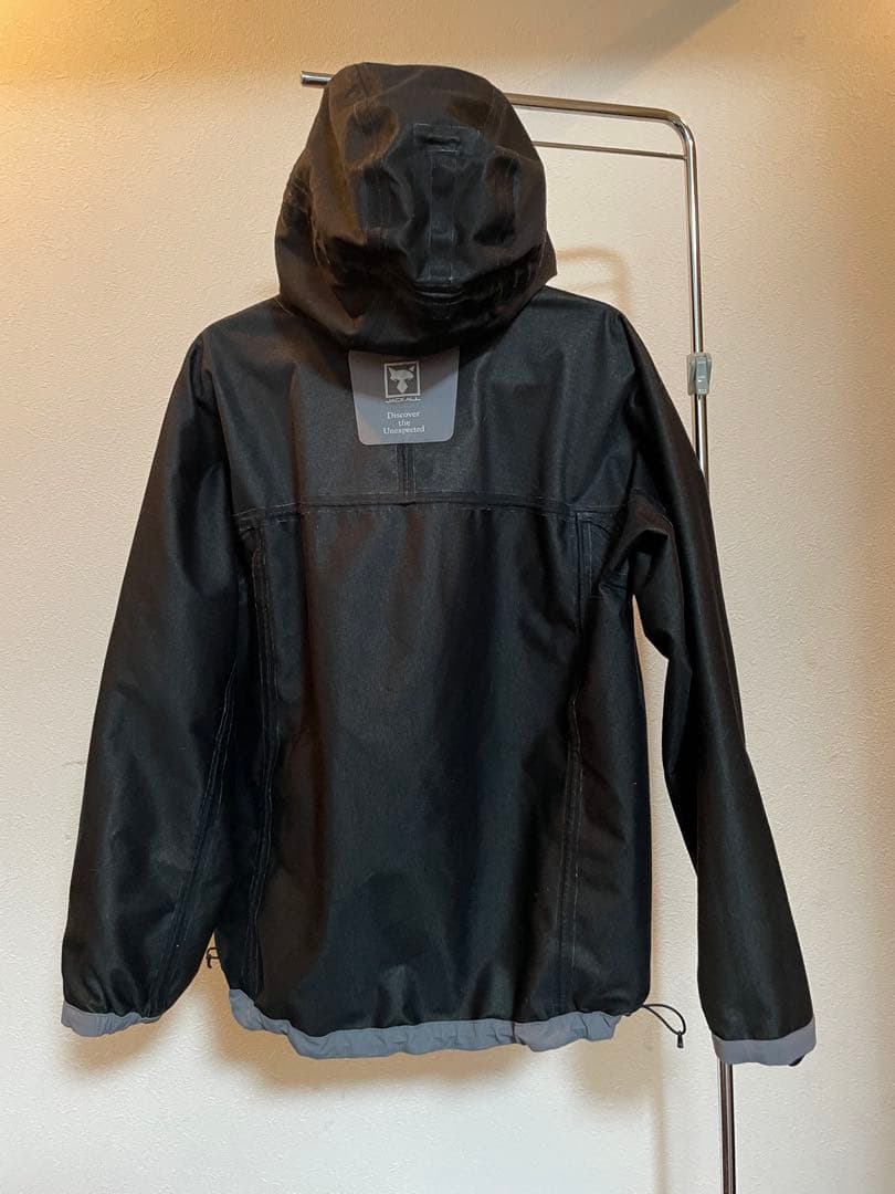 ジャッカル　ハードシェルジャケット　透湿洗浄　撥水処理済み　アイスグレー