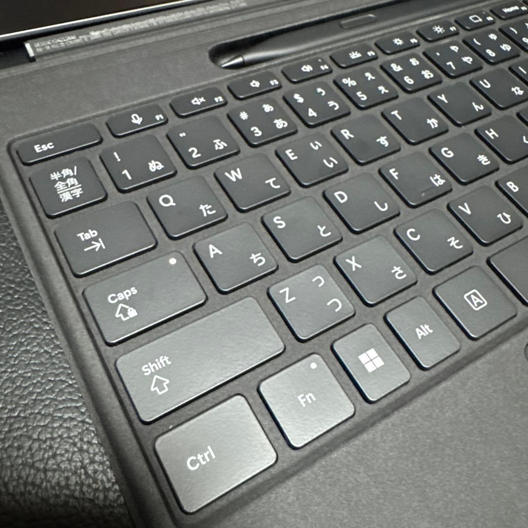 ペン付きSurface Pro Flex キーボード日本語配列 ブラック